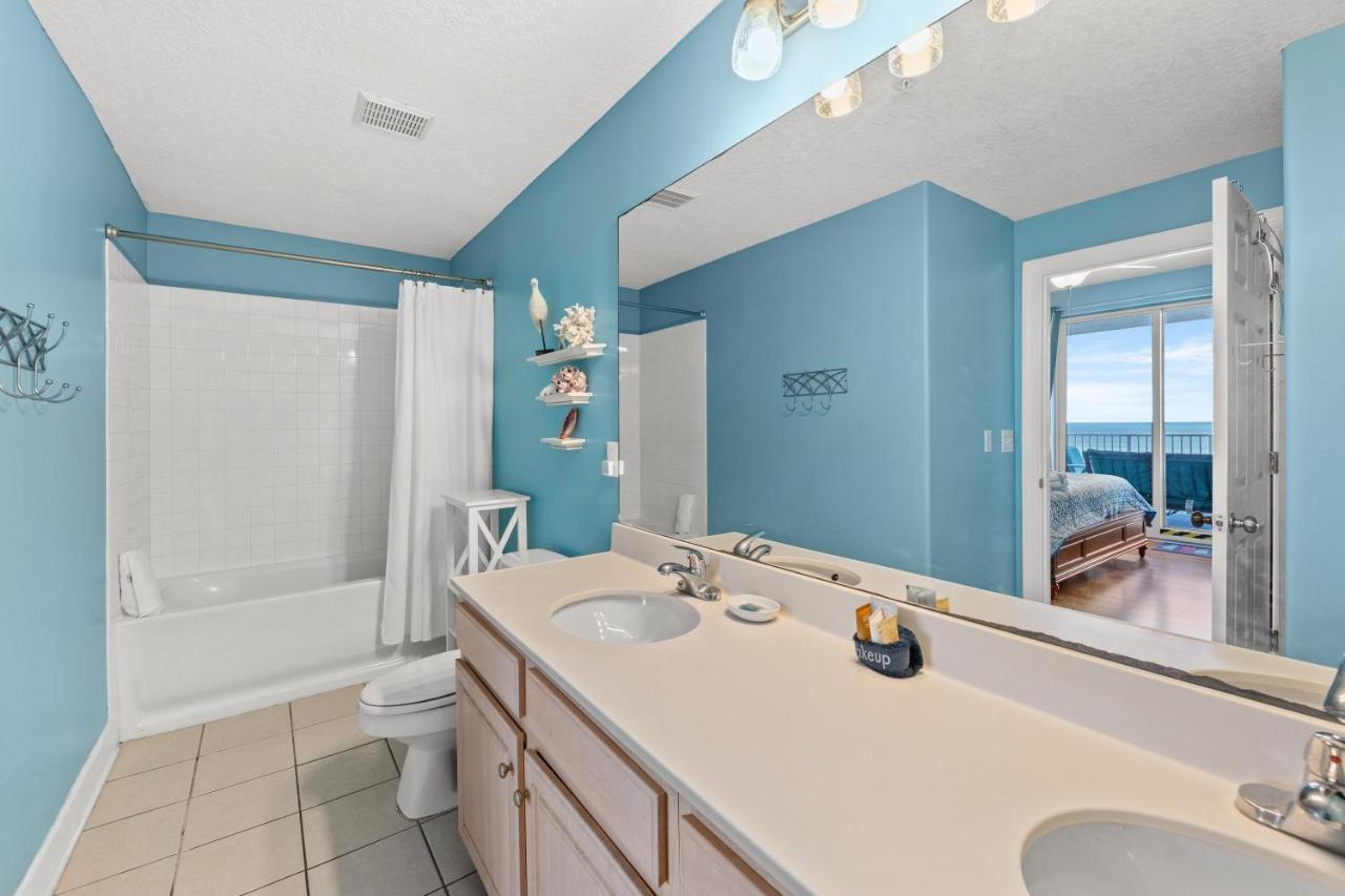 Large Balcony! Gulf Front Master Suite! Many Amenities On-Site! パナマシティービーチ エクステリア 写真