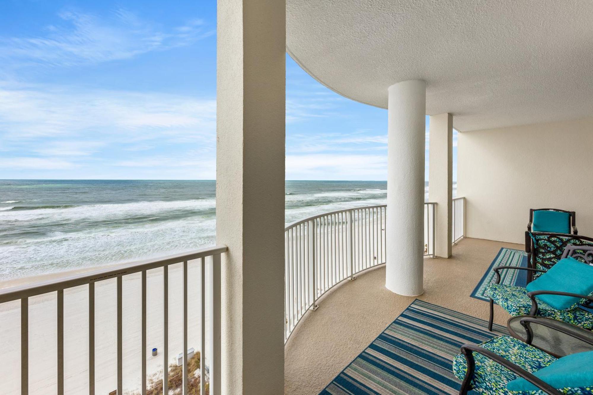 Large Balcony! Gulf Front Master Suite! Many Amenities On-Site! パナマシティービーチ エクステリア 写真